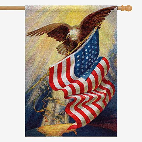 Pingshoes Memorial Independence Day 4th Of July Usa Flag Polyester