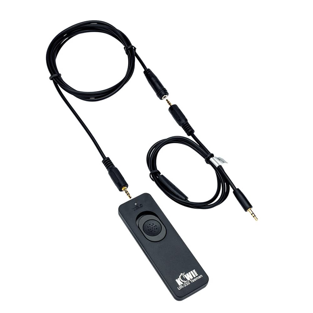 UR-232R2 Shutter Release Cable Remote Control for Fujifilm X100VI X-E5 X-M5 GFX100SII GFX100RF X-H2S X-T4 X100V XF10 X-T100 X-Pro2 X-E3 X-A10 X-T2 X-T3 X-T20 X-T30, Replace RR-100
