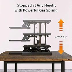 ErGear Standing Up Desk Converter Height Adjustable