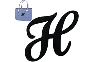 TOYORK Bag Charms for Bogg Bag Accessories Decorative Bogg Bag Charms Insert Alphabet Lettering for Beach Tote Rubber Beach Bag