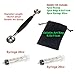 3D Jelly Cake Tools Scoop 1pcs Stainless Steel Dual Double-end Gelatin Art Jello Gracilaria 1 Bag 9.5x11cm + 2 Syringe 20cc