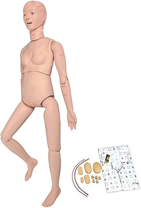 Amazon Com Mzbzyu Nursing Skills Training Manikin Female Cpr Dummy Patient Care Life Size Full Body Mannequin For Medical Science Teaching Tool Can Be Done 24 Item Basic Nursing Operations Home Kitchen