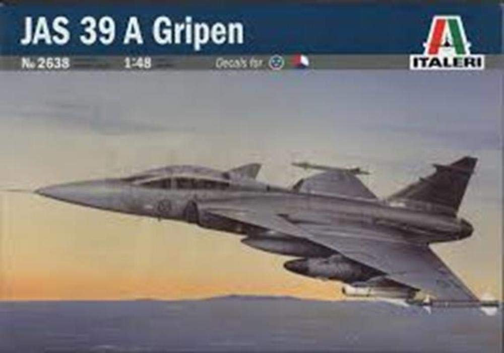 YHmall ITA2638 Jas 39 A Gripen air Model kit, Multicoloured, 12" Length