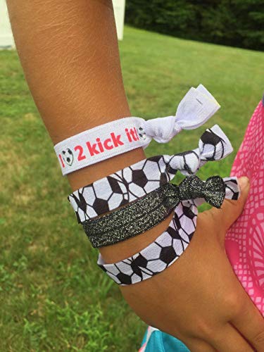 Infinity Collection Soccer Hair Accessories Soccer Hair Ties