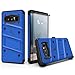 Samsung Galaxy Note 8 Case, Zizo [Bolt Series] Free [Curved Full Glass Screen Protector] Kickstand[12 ft. Military Grade Drop Tested] Holster Note 8