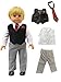 Boy's Gray and Black Formal Outfit -Fits 18