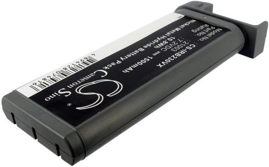 CS Vacuum Cleaner Battery Ni-MH 1500mAh 10.8Wh 7.2V / Suitable for &X3010; ##&X3011; iRobot Scooba 230 / Scooba 200 / Replaces #&X3010; iRobot 】 21003