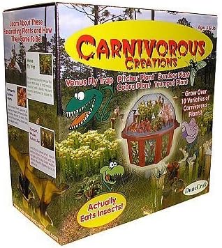 Carnivorous Creations Plant Terrarium Kit toy gift idea birthday