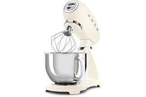 Smeg 50's Retro Stand Mixer, SMF03CRUS, Cream