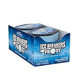 ICE BREAKERS Frost Sugar Free Mints, Peppermint, 1.2 Ounce (Pack of 6)