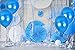 Treasures Gifted Metallic Royal Blue Balloons - Pearlized Dark Blue Balloons, 12 Inch Balloons - Steel Blue Balloons - Large Blue Latex Balloons - Metallic Blue Balloons - Blue Balloons 100 Pack