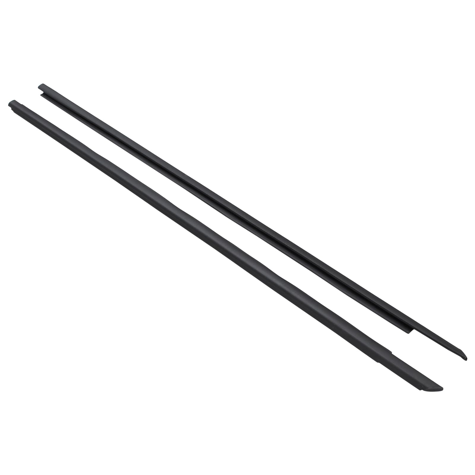 Photo 1 of ***THERE IS A BENT AREA AS PICTURED***MOTOKU Driver and Passenger Side Door Window Outer Weatherstrip Belt Molding kit for Dodge Challenger 2008-2023***THERE IS A BENT AREA AS PICTURED**