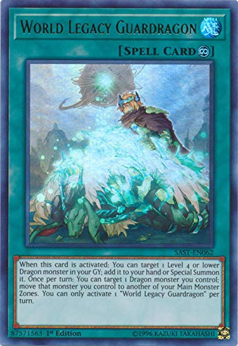 Yu-Gi-Oh! - World Legacy Guardragon - SAST-EN062 - Savage Strike - First Edition - Ultra Rare