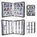 DRZERUI Carrying Case Compatible with Baseball Trading Cards, Sport Cards Collectors Album with 30 Premium 9-Pocket Pages, Holds Up to 540 Cards