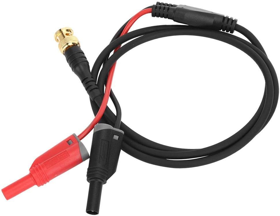 P1064 Safe Stackable Test Lead Cable BNC Plug to Banana Plug Cable for Multimeter Test Leads