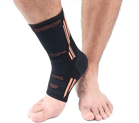 Amazon Co Jp Wdx 足首プロフェッショナルスクワット男の足の回復捻挫足首のリハビリスポーツ女性は保護具を修正アンチスクワット 足首サポート Color Orange 1 Size 22 5 25cm ホーム キッチン