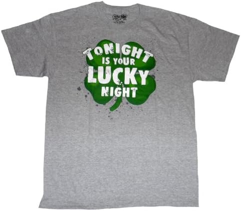 Urban Pipeline Men's "Tonight Is Your Lucky Night" Tee (Large)