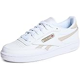 Reebok Women's Club C Revenge Sneaker, White/White/Moonstone, Size 6.5