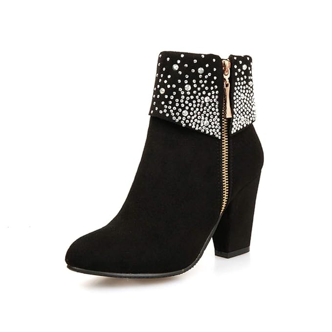 high heel womens boots