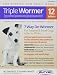 DURVET 12-Pack Triple Wormer Tablets for Puppies and Small Dogs