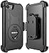 iPhone 7 Case, iPhone 7 Holster case, SGM Hybrid Dual Layer Combo Armor Defender Protective Case With Kickstand + Belt Clip Holster For Apple iPhone 7