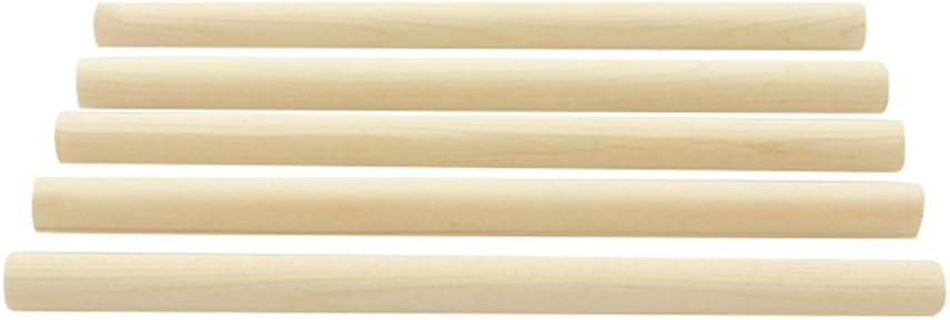 Dilwe Cello Sound Post, 18cm Spruce Wood Cello Column 5pcs for 3/4 4/4 String Instrument Accessory