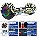VEVELINE 6.5'' Two-Wheel Self Hoverboard Balancing Electric Scooter with UL 2272 Certified LED Lights Free Carrying Bag Hover Board for Adults Kids(Camouflage)