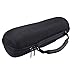Xberstar Portable Travel Carry Storage hard Case Bag Holder Zipper Pouch for JBL Charge 3 Wireless Bluetooth Speaker and Charger (Black inner)