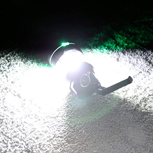 Goshfun T238 Flash Grenade Toy, LED Frequency Bright Cool Stun Toy Grenade for Nerf Water Beads Blaster Night Fight, Compatible with 11.1v Battery, Black