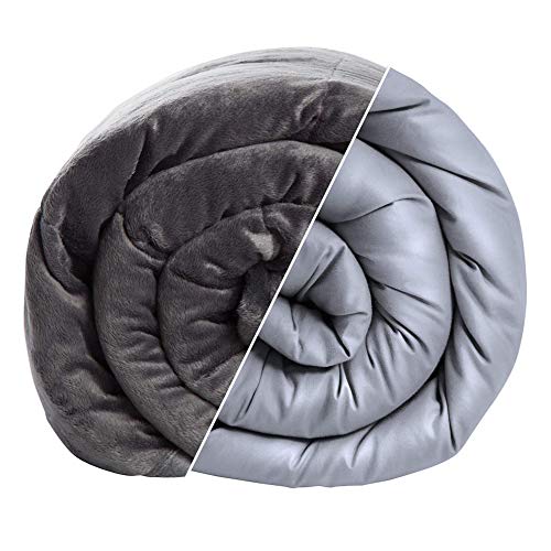 Calming Comfort Reversible Cooling Weighted Blanket by Sharper Image