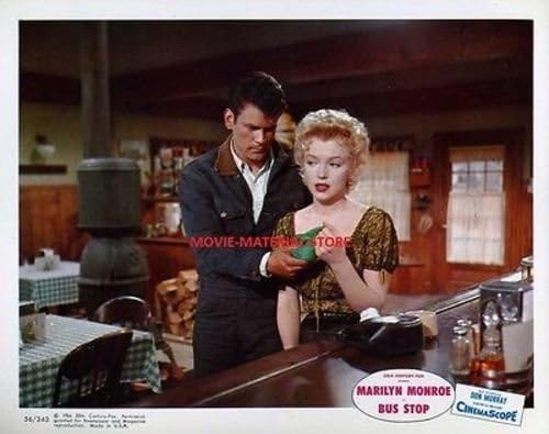 Rare Marilyn Monroe Mint Set Of 12 Bus Stop Color Original 8x10