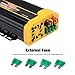 VETOMILE 1000W Power Inverter DC 12V to 110V AC Car Inverter with 2.1A Dual USB Car Adapter