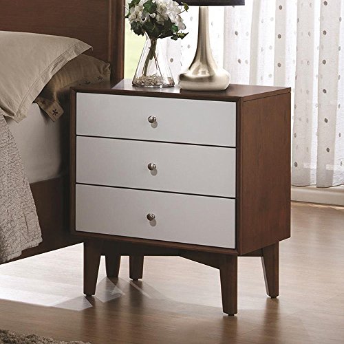 Light & Dark Wood Nightstands, Wooden Bedside Tables