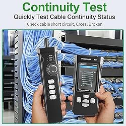 NOYAFA Network Cable Tester with IP Scanner, TDR