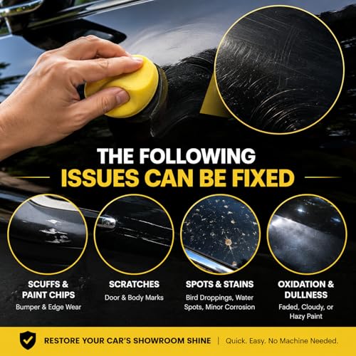 Nanopolix Scratch remover, 3.53 oz Nano Sparkle Cloth Car Scratchs Repair Paste, (1PCS)