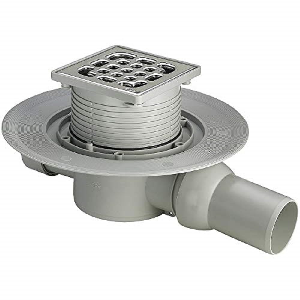 Viega Advantix 4935.1 557119 Bath Outflow Plug with Cover 100 x 100 mm