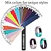 Maledan Bands Replacement Compatible with Fitbit Charge 2, 3-Pack, Small Lavender/Teal/Plum