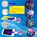 USB Mini Disco Lights, Party Lights Magic Disco Ball Light, Halloween DJ Disco Stage Lights with 9 Adapter for Xmas Parties DJ Stage Atmosphere Christmas Party Interior Car Lights, Pack of 3