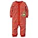 Carter's Baby Boys' Cotton Snap-Up Footless Sleep & Play (6 Months, Red)
