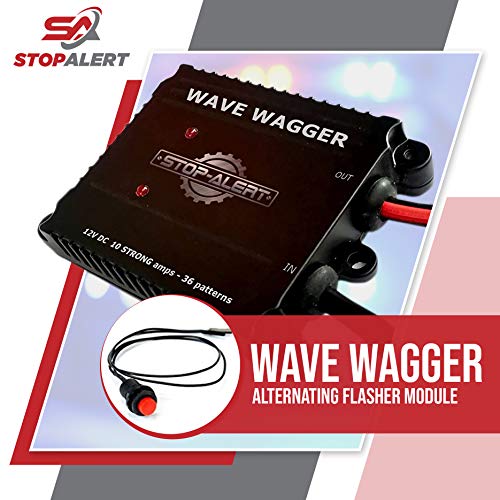 New Wig Wag 36 Pattern Wave Wagger - Headlights Module 10 AMPS ...