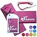 Fuchsia Cooling Rag - Sports Cool Towel for Neck & Face