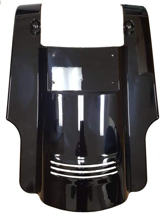 Amazon Bagger Brothers Hd1584 153 ビビッドブラック トールアングルabsフェンダーエクステンション ナンバープレートとフィラーパネル付き 09 19 ハーレーダビッドソン ツーリングモデル デュエルカットアウト バイク外装パーツ 車 バイク
