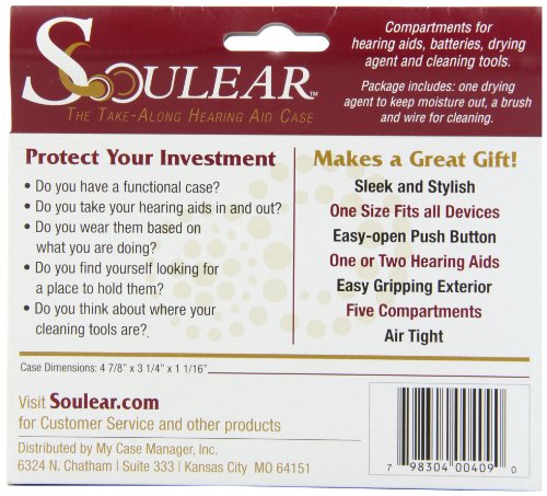 Soulear - Take-A-Long Hearing Aid Case