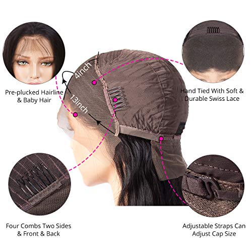 Ugrace-Hair-Lace-Front-Wigs-150-Density-Water-Wave-Human-Hair-Wigs-Brazilian-Virgin-Hair-Wigs-Water-Wave-Lace-Front-Short-Bob-Wigs-Pre-Plucked-Natural-Hairline-With-Baby-Hair-12-inch-Water-Bob-Wig