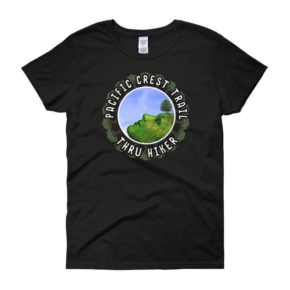 Pacific Crest Trail Thru Hiker and Backpacker Camping t-shirt