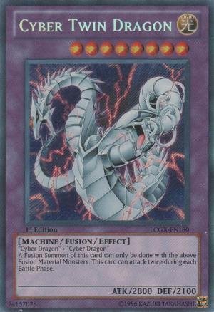 Yu-Gi-Oh! - Cyber Twin Dragon (SDCR-EN037) - Structure Deck: Cyber Dragon Revolution - 1st Edition - Ultra Rare