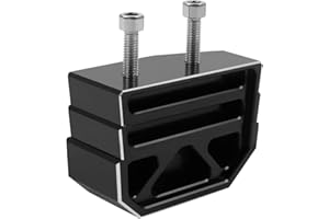 LOOBOR 1"/1.5"/2" Adjustable Motorcycle Kickstand Lift Block Replacement for Harley Road King FLHR 1994-2024, Road King Speci