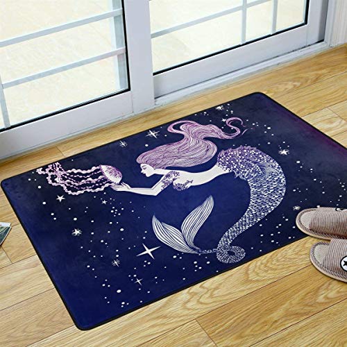 S-Husky-Mermaid-Area-Rug-for-Bathroom-Jellyfish-Star-Shining-Anti-Slip-Welcome-Washable-Door-Mat-for-Living-Room-Kitchen-Outdoor-Porch-Carpet-36-x-24-in-2042721 S Husky Mermaid Area Rug for Bathroom Jellyfish Star Shining Anti-Slip Welcome Washable Door Mat for Living Room Kitchen Outdoor Porch Carpet 36 x 24 in 2042721