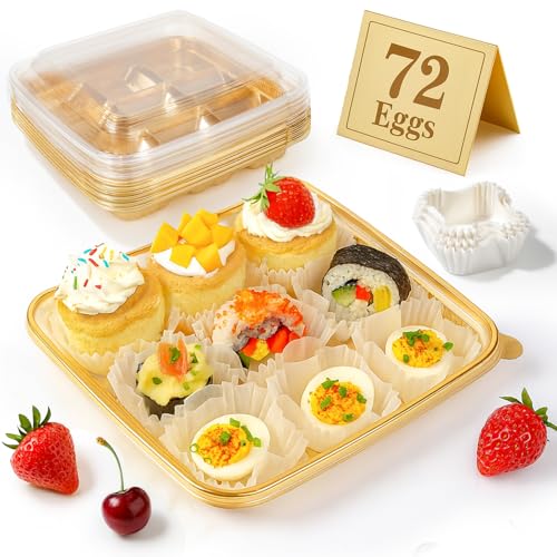 Clear Deviled Egg Tray with Lid