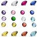 RUBYCA Mix Color Round Birthstone Crystal Glass Floating Charms fit Living Memory Locket 5mm 12 Pcs
